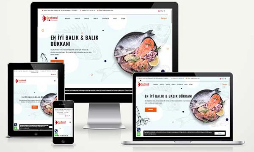 Balık Restaurant Hazır Web Sitesi Star Sea